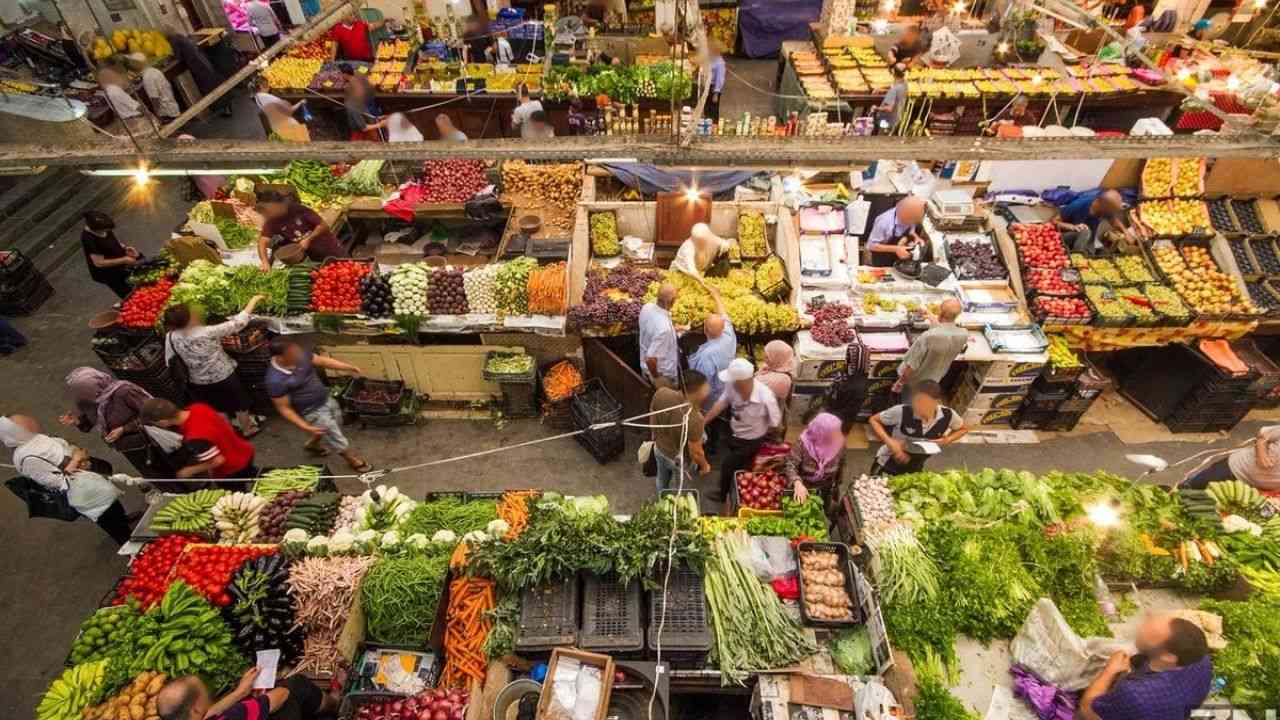 Marché de fruits et légumes alger